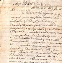 Captain John Hart to John Langdon